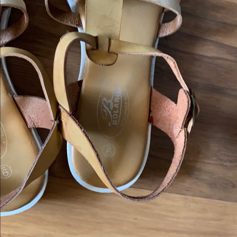 Bolaro Gladiator leaopard sandals - Picture 5 of 5
